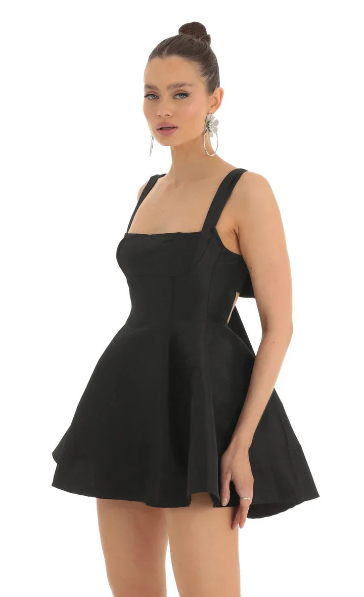 Jess Black Dress - Snyvia