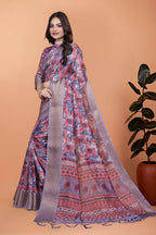 Embrace the freshness of pastel Saree
