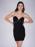 Jynx Wrap Mini Dress - Snyvia