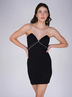 Jynx Wrap Mini Dress - Snyvia