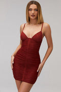 Kato Gathered Beauty Dress - Snyvia