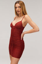 Kato Gathered Beauty Dress - Snyvia