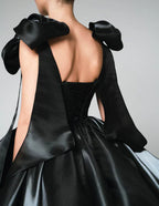 Larvik Elegance Bow Black Dress