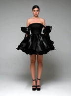 Larvik Elegance Bow Black Dress