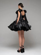 Larvik Elegance Bow Black Dress
