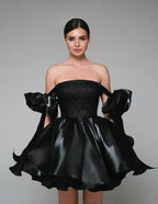 Larvik Elegance Bow Black Dress