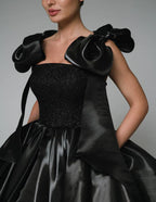 Larvik Elegance Bow Black Dress