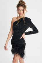 Lush One Shoulder Dress - Snyvia
