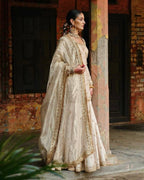 Luxe Embroidery Party Wear Sharara Suit
