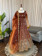 Meher Royale Exclusive 3-Piece Anarkali Suit