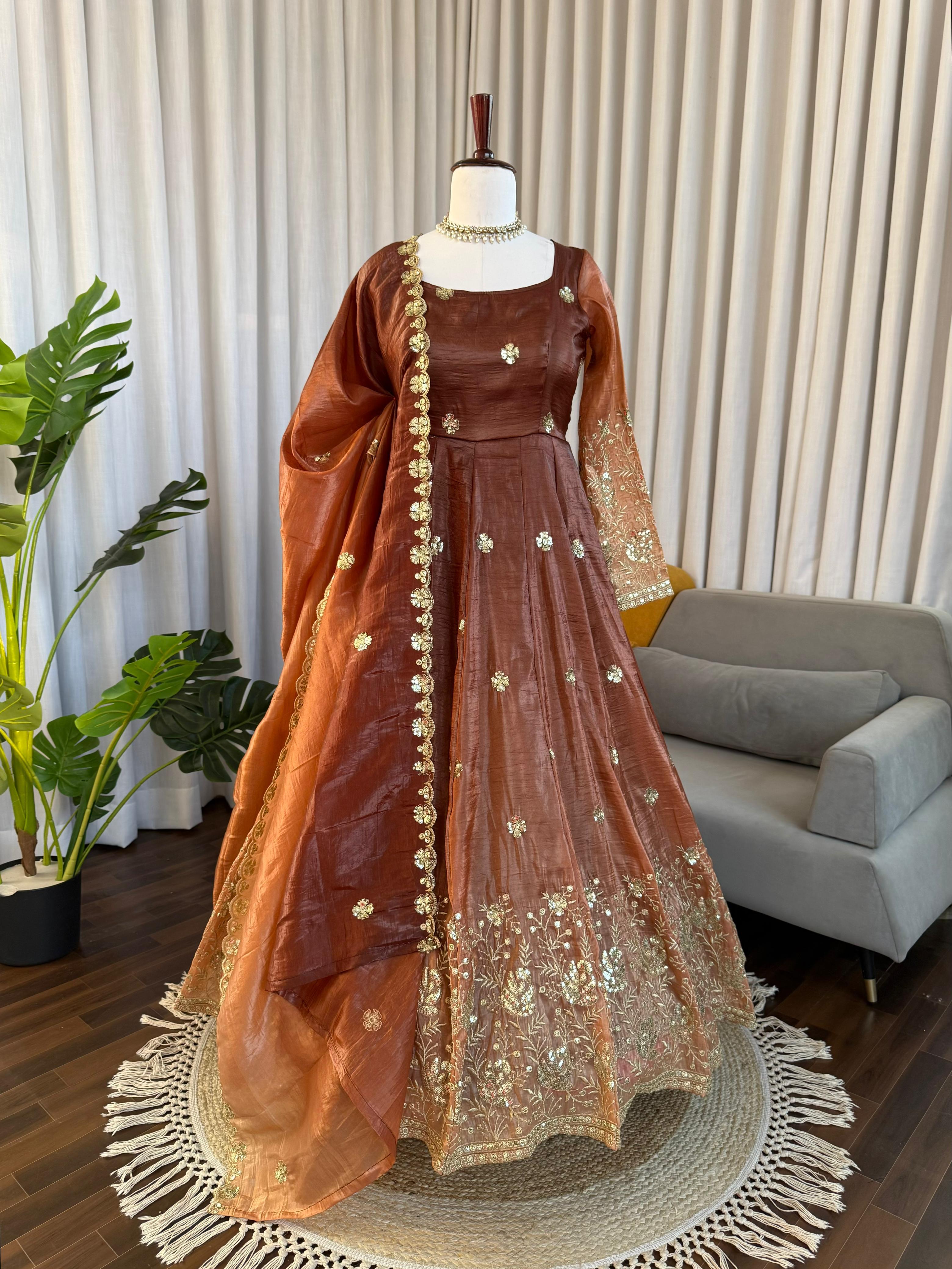 Meher Royale Exclusive 3-Piece Anarkali Suit