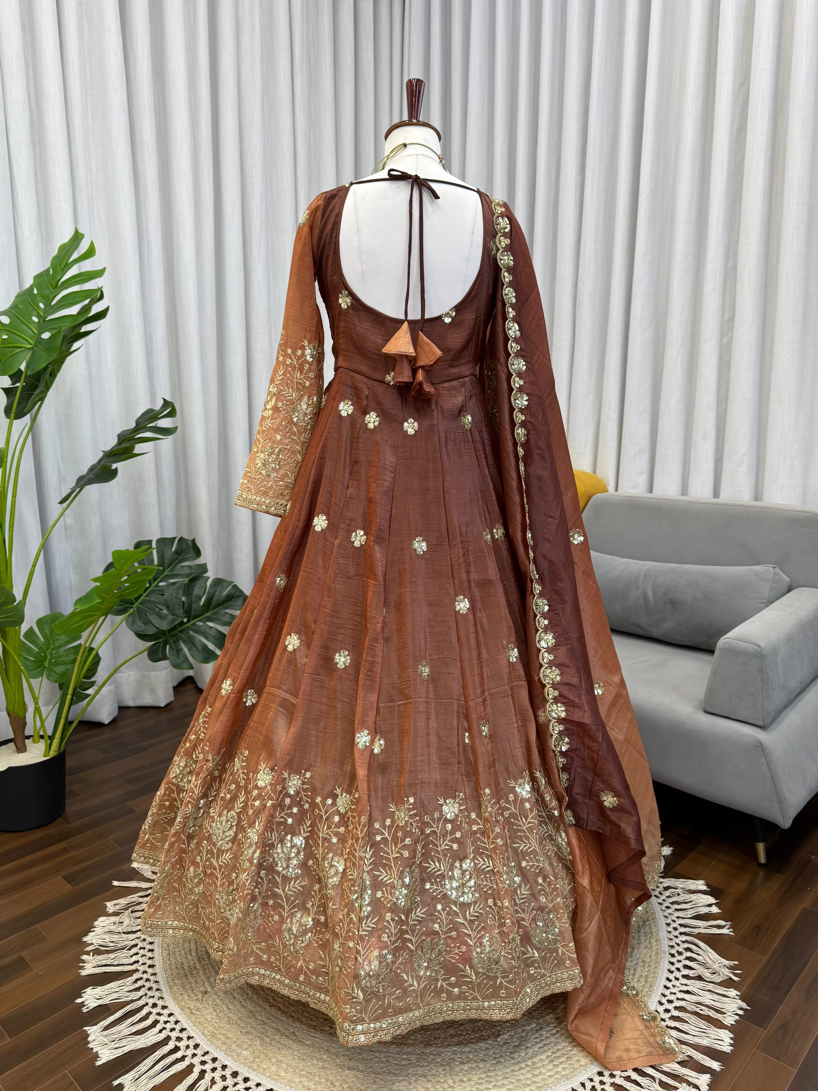 Meher Royale Exclusive 3-Piece Anarkali Suit