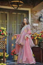 Mehrban Blush Sharara Set