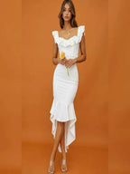 Melora Radiant White Dress - Snyvia