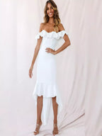Melora Radiant White Dress - Snyvia