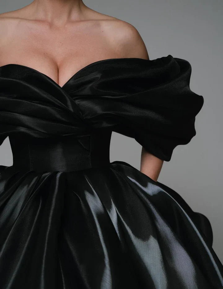 Midnight Black Larvik Dress