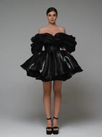Midnight Black Larvik Dress