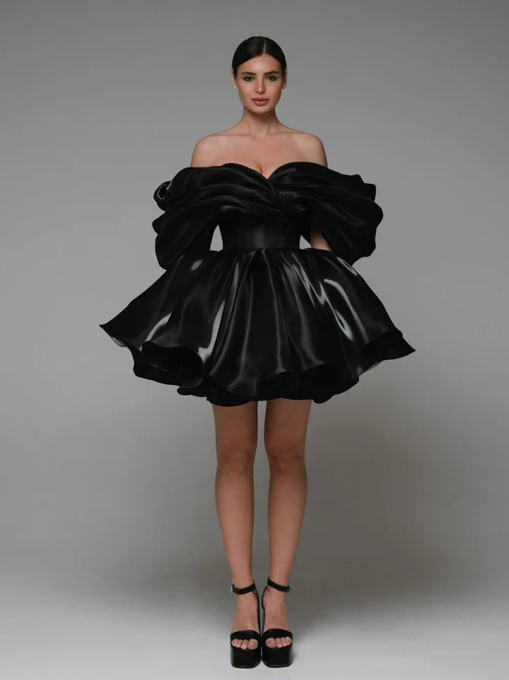 Midnight Black Larvik Dress