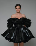 Midnight Black Larvik Dress
