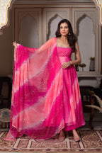 Modern Ethnic Mirror Work Pant Set