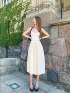Modern Flare Corset Dress - Snyvia