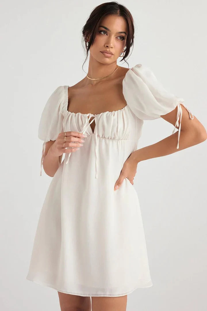 Moonlight Georgette Dress - Snyvia