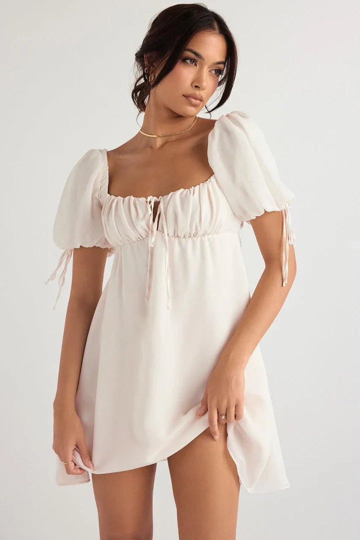 Moonlight Georgette Dress - Snyvia