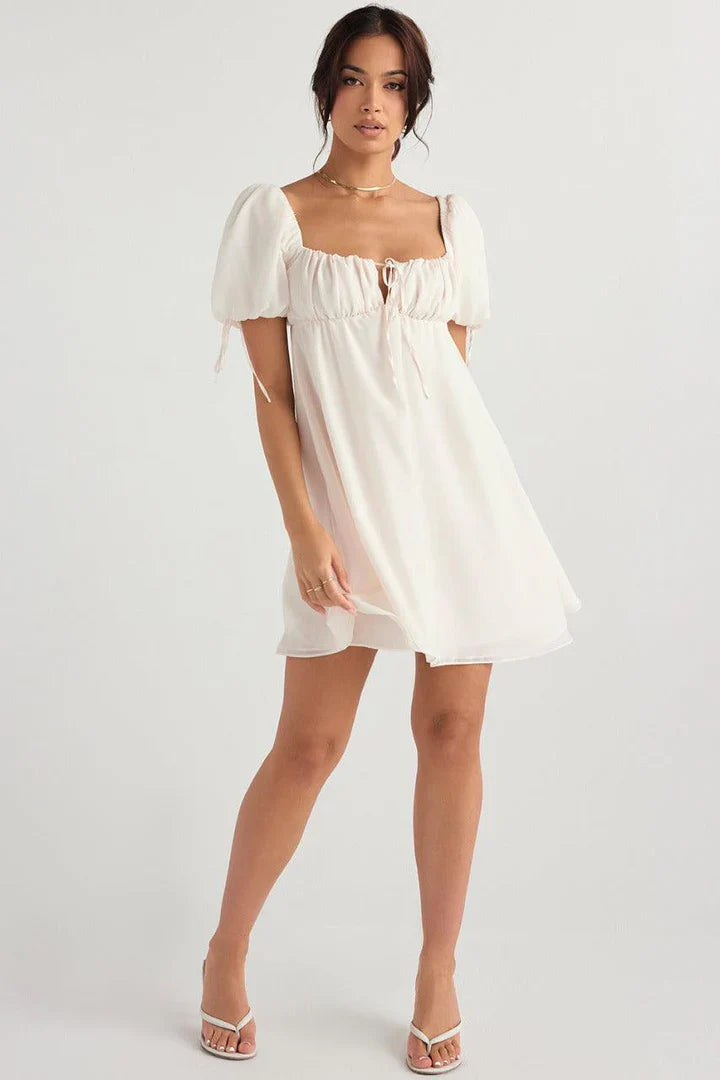 Moonlight Georgette Dress - Snyvia