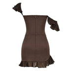 Myla Brown Styles Dress - Snyvia