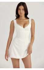 Mystic White Pixie Dress - Snyvia
