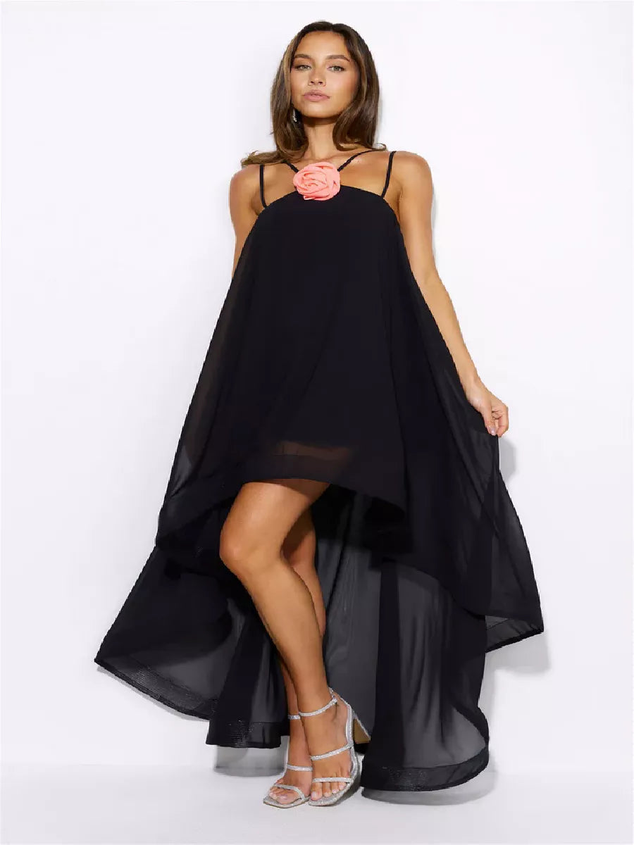 Odor Tail Cut Dress - Snyvia