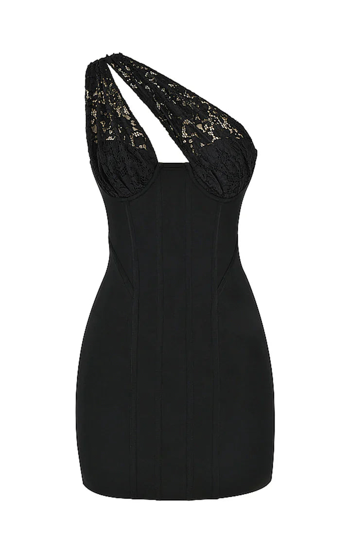 Pele Modern Shoulder Dress - Snyvia
