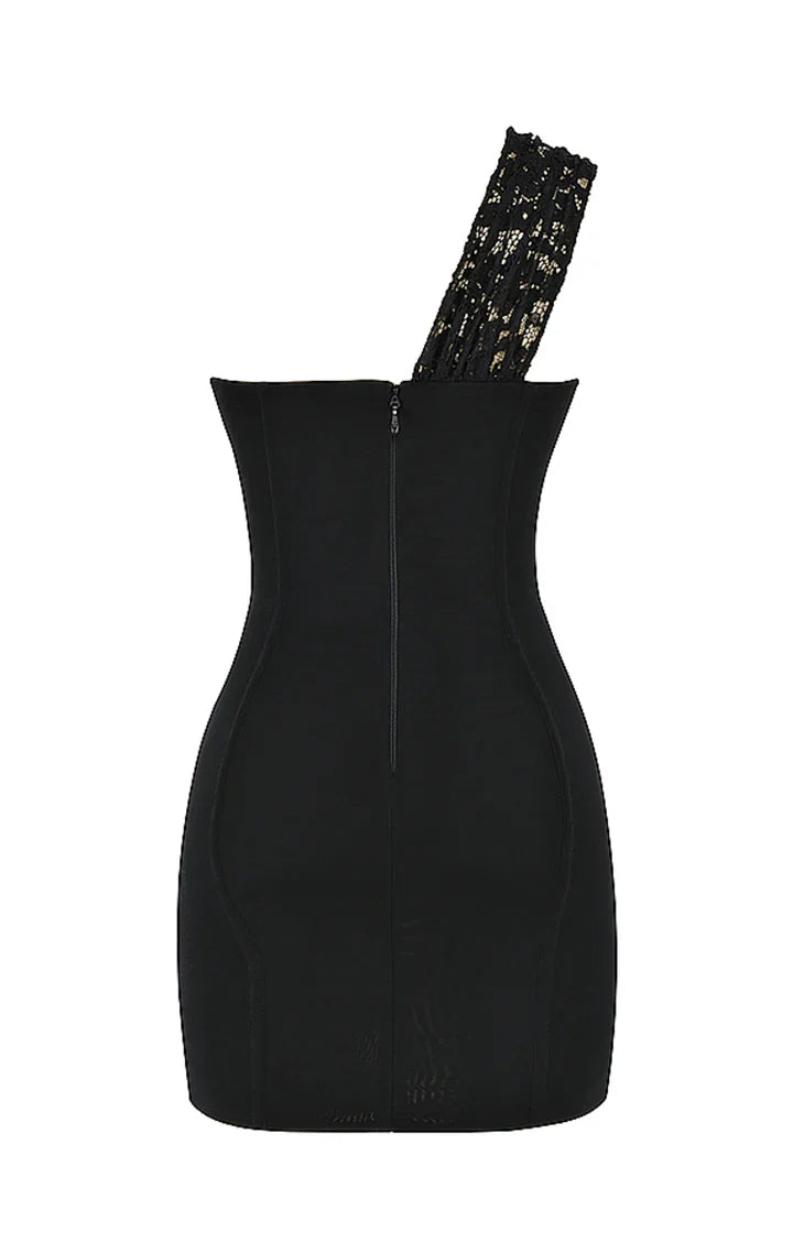 Pele Modern Shoulder Dress - Snyvia