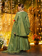 Radiant Luxe Mirror Anarkali Suit