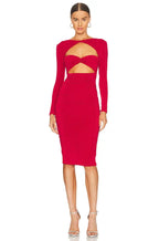 Red Cut OUT Dress - Snyvia