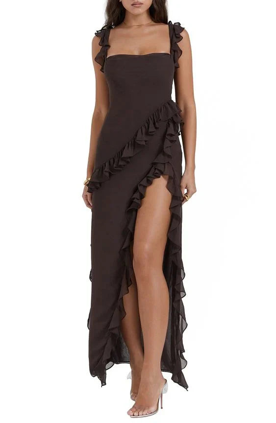 Serena Brown Dress