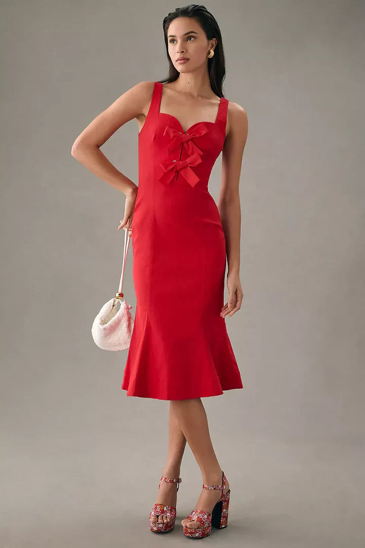 Siren Luxe Midi Dress - Snyvia