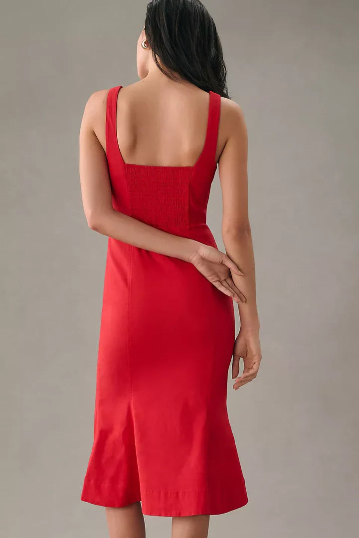 Siren Luxe Midi Dress - Snyvia