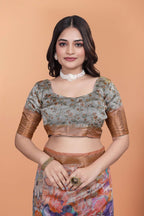 This lightweight saree is perfect Saree