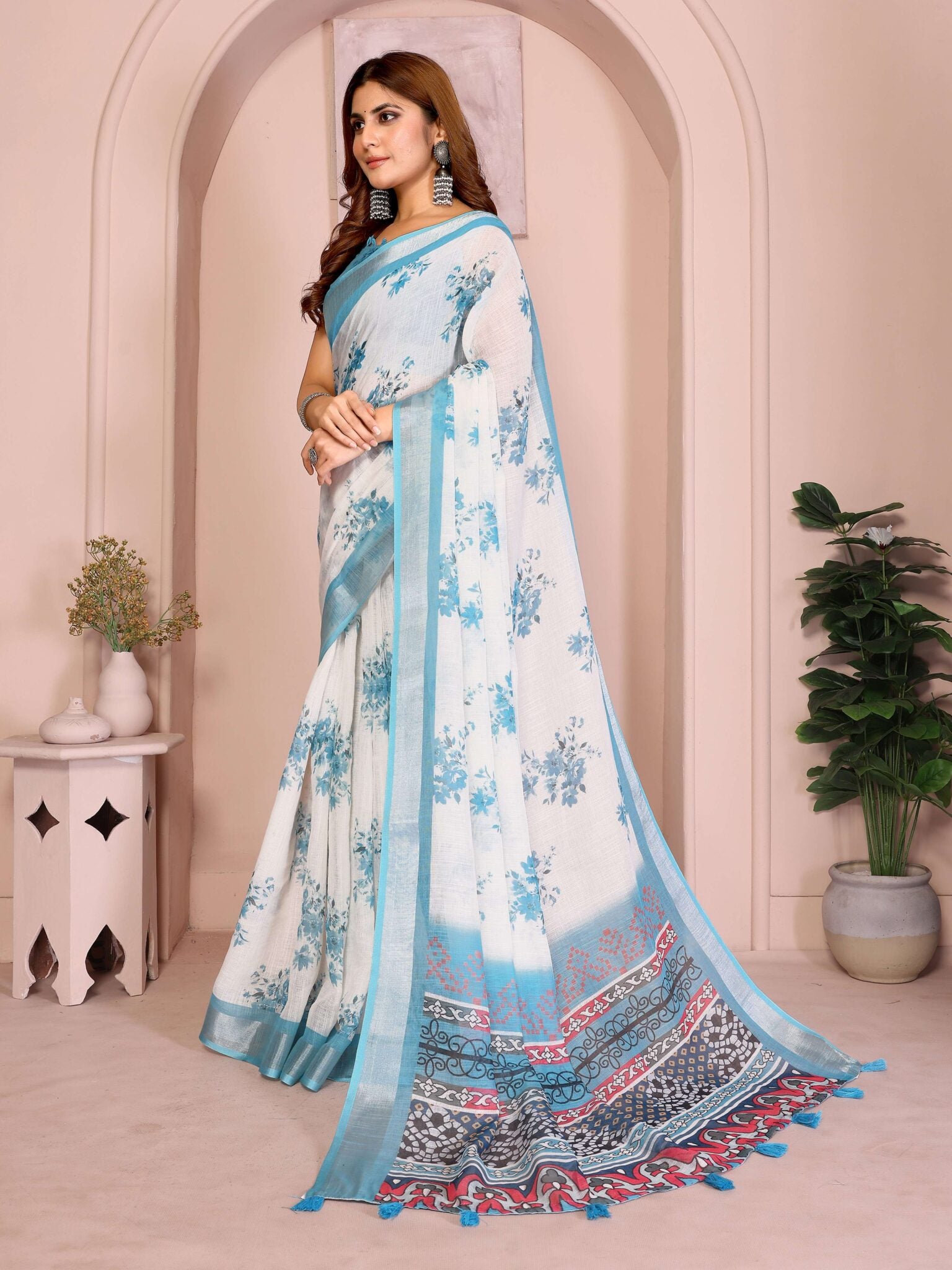Embrace freshness and effortless elegance Saree