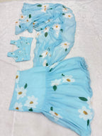 Premium Georgette Lehenga Saree with Dupatta & Blouse | Ready To Wear |