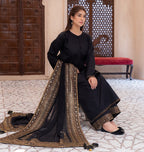 Zaira Luxe Embroidered Party Wear Top Pant Set with Fancy Dupatta
