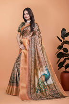 Radiate elegance in this exquisite Saree