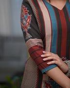 Rayon Printed Kurta Pant Lightweight Mul Cotton Dupatta full set view