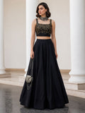Black Lehenga Choli for Festive Wear for women | Snyvia