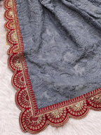 Georgette Saree - detail view 13