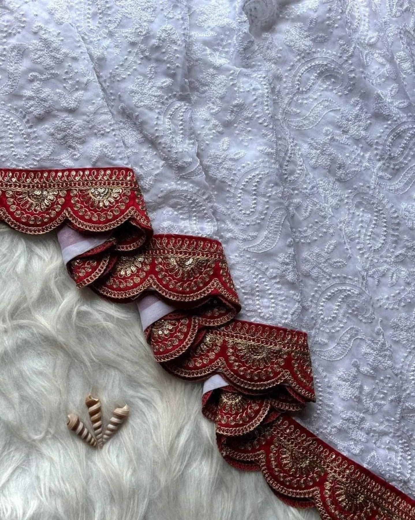 Georgette Saree - detail view 16