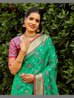 Patola Saree - pallu design detail