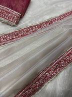 Net Saree - detail view 12
