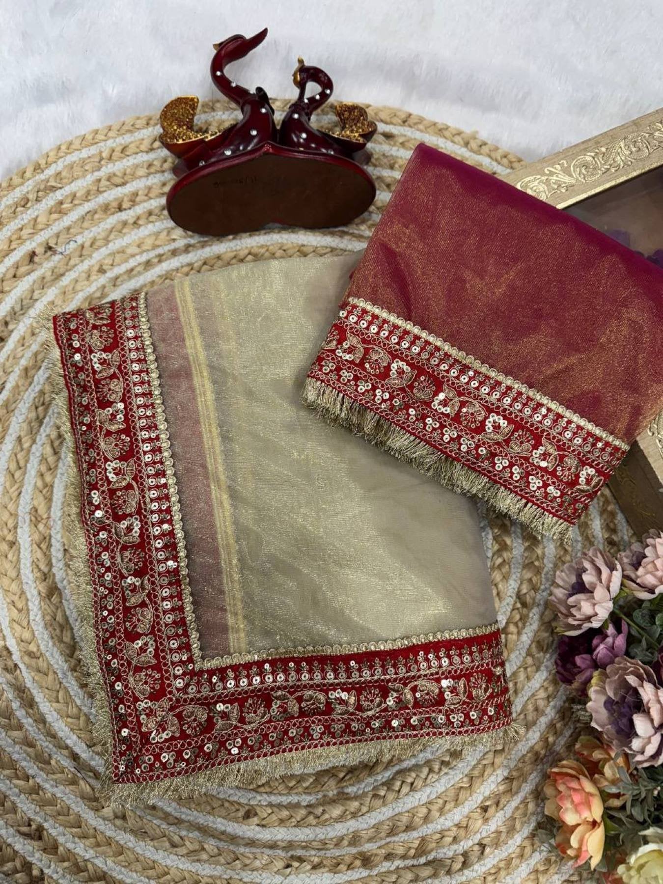 Net Saree - detail view 13